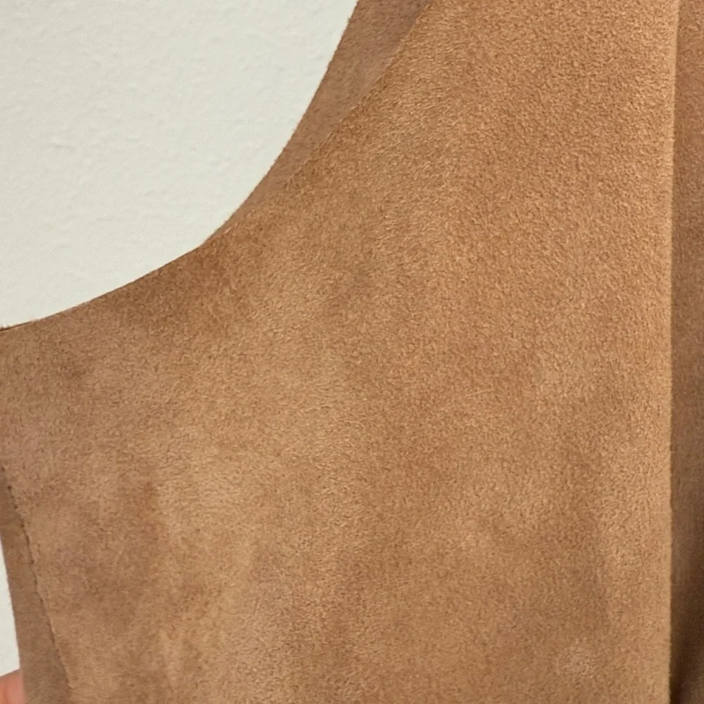 Lamarque Tan Suede Vest